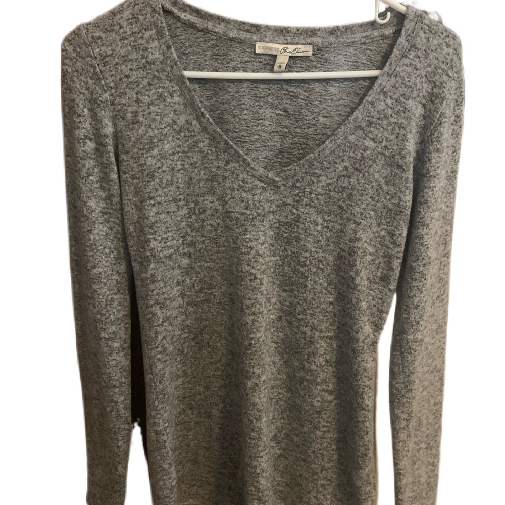 Women’s Express light grey sweater.  Size M
